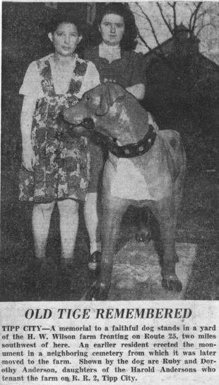 1946 Iron Dog Newspaper Article